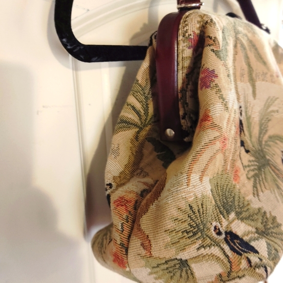 Safari/Tropical Print Weekender Bag - Picture 4 of 13